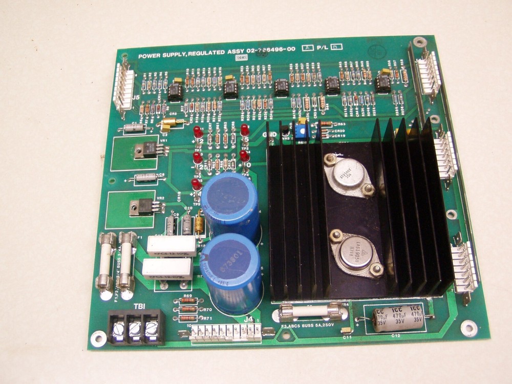 Emerson power supply circuit board 02-786496-00