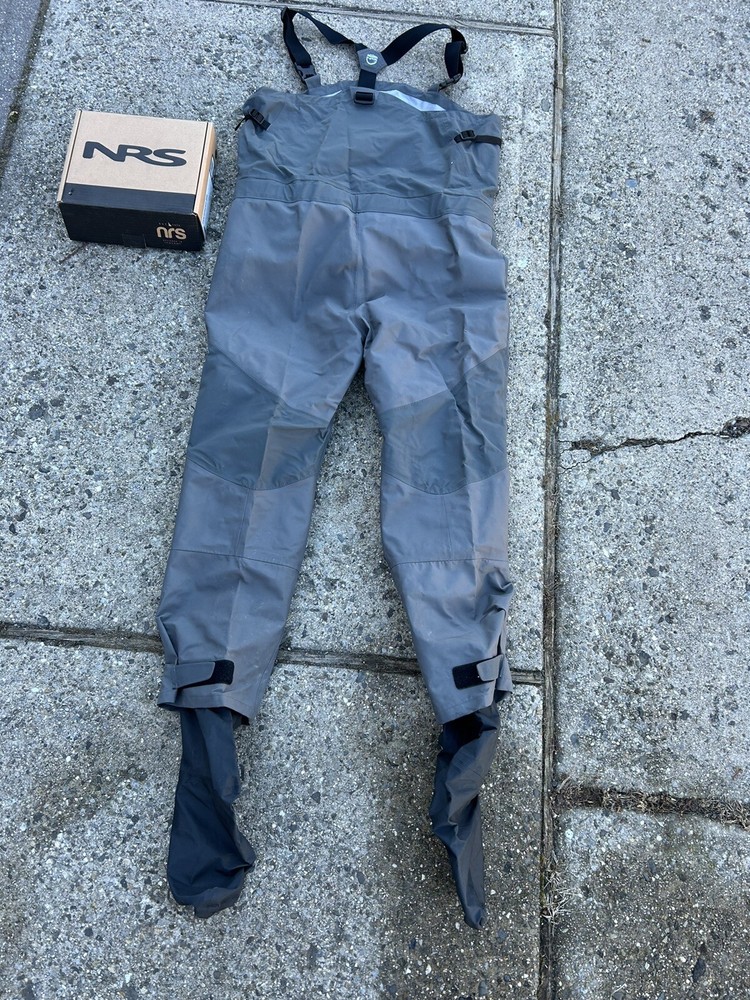 NRS Sidewinder Dry Bibs Lg (used)