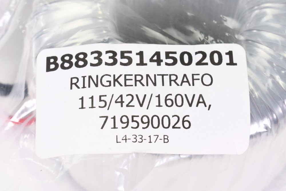 SBA 388-0001, Toroidal transformer