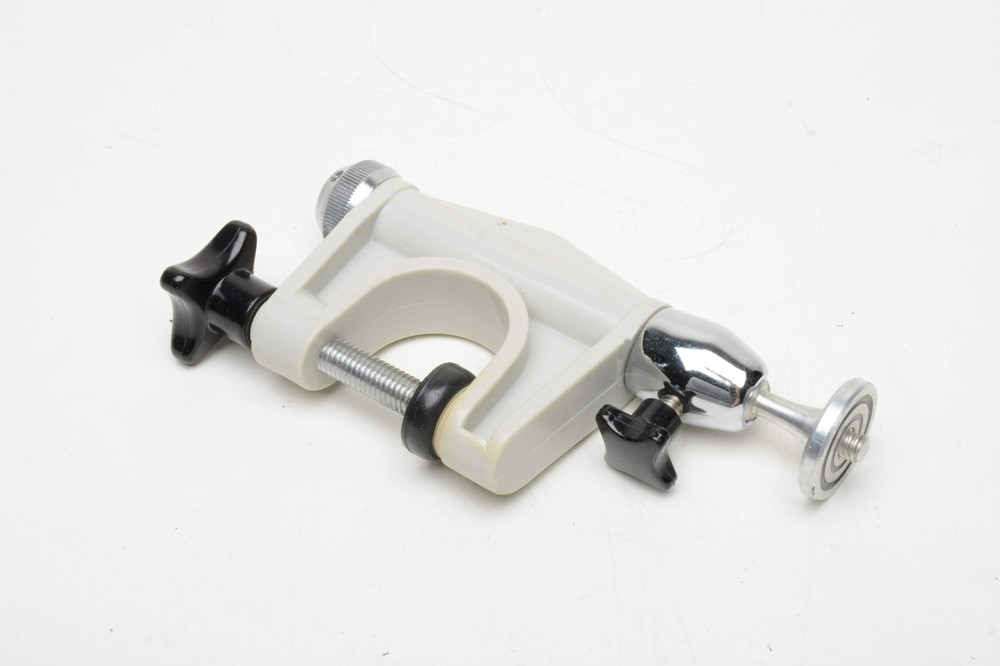 Camera clamp / table tripod w/ball head, great design, clean