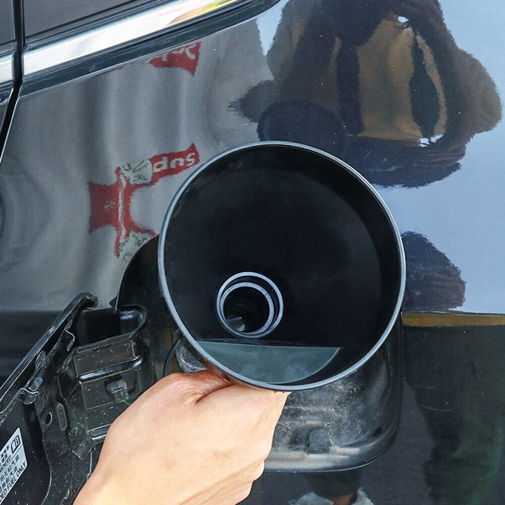 Durable Universal Plastic Funnel - Ideal for Kitchen, Garage & Car Oil Changes