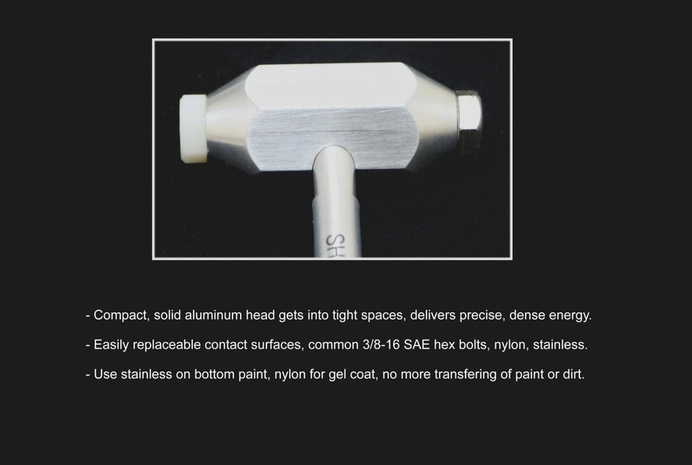 Sherlock® Marine Surveyor's Precision Percussion Sounding Hammer
