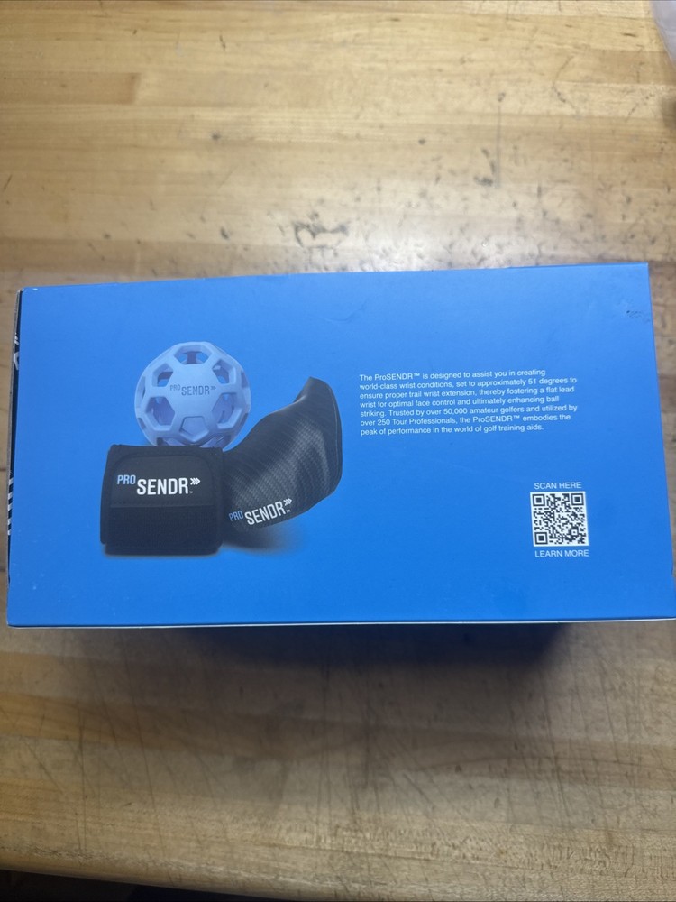 ProSENDR Golf Training Aid Wrist Cradle+Compression Sphere RIGHT