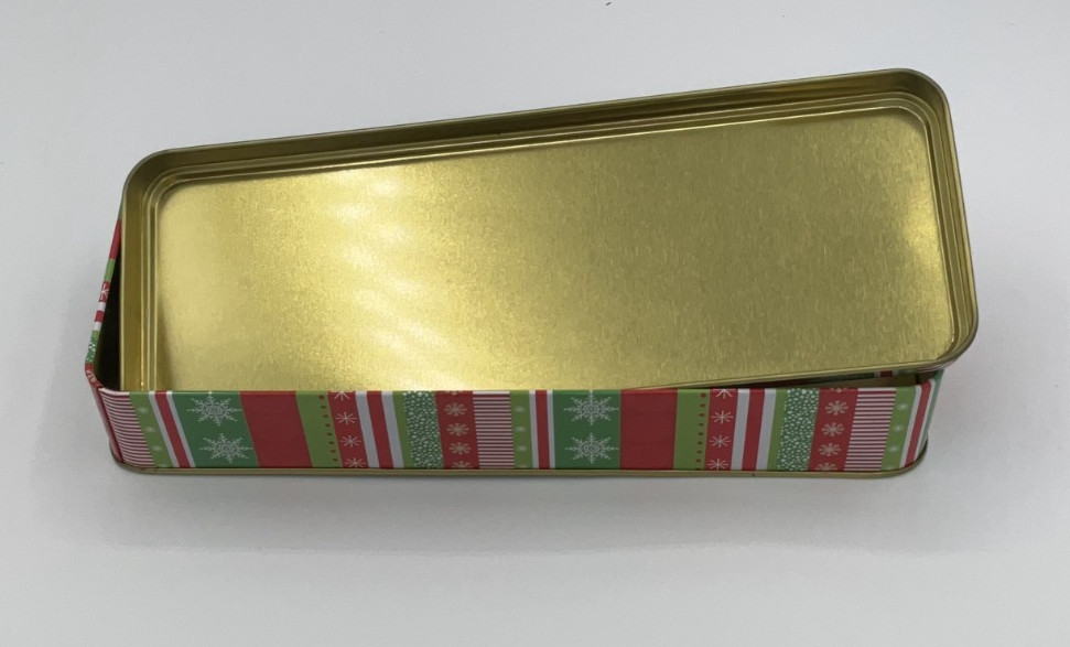 Christmas Cookie Candy Tin