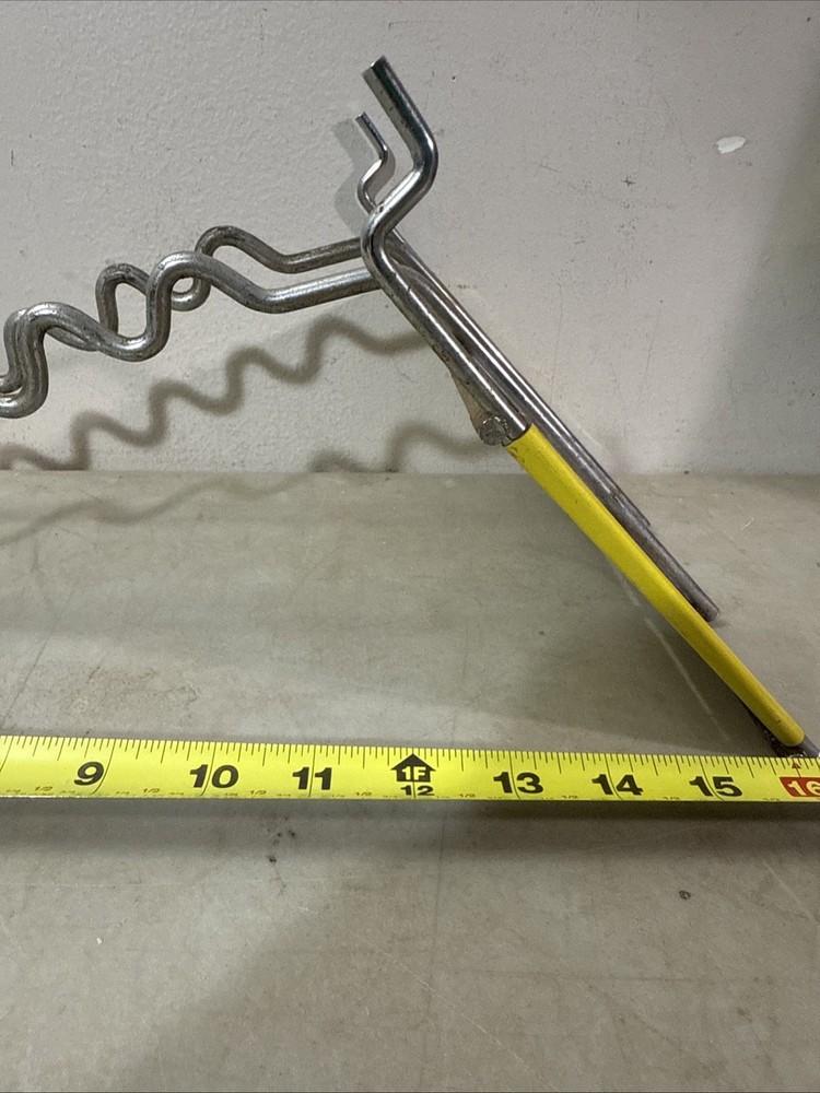 True Temper Pegboard Display Rack Advertising Vintage Tool Hanging Storage