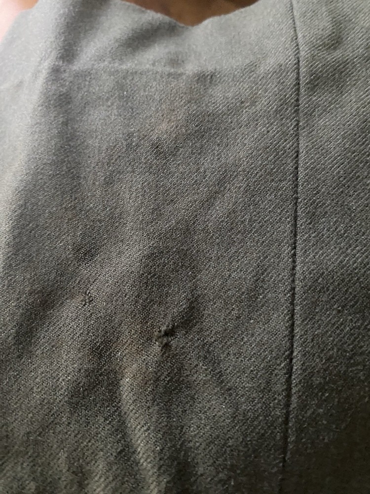 US GI Vintage Trousers Wool 18 Oz, Sz Medium Short, Preowned Nice