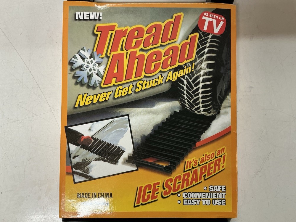Tread Ahead Grip and snow scraper