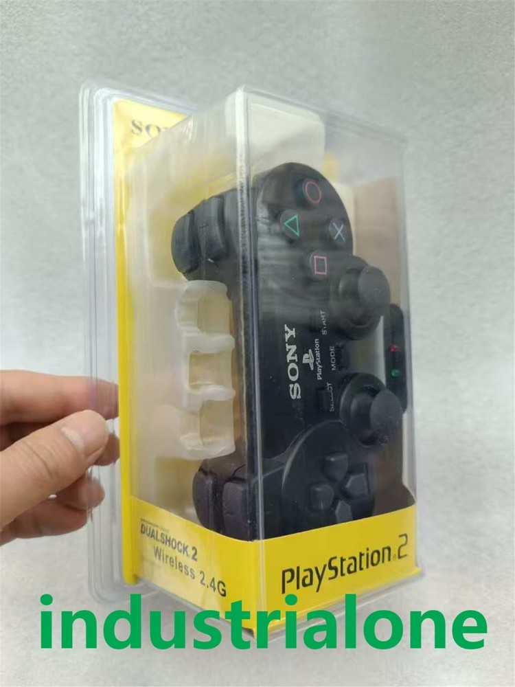 1PC NEW OEM-Wireless Controller for Playstation 2 PS2-Black