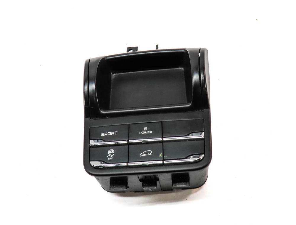 2011 PORSCHE CAYENNE HYBRID (958) TERRAIN TRACTION CONTROL SWITCH BUTTON PANEL