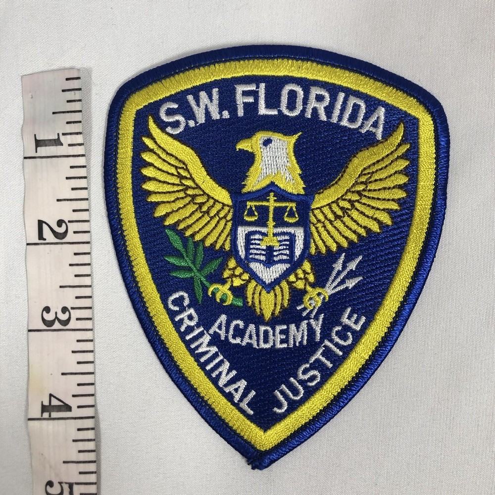 S.W. Florida Criminal Justice Academy Patch New Never Used