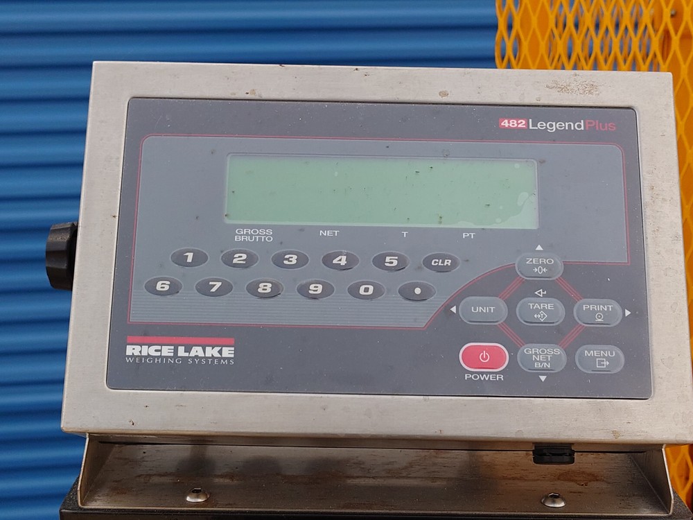 EASY LIFT ELDR30048CCRA-S DRUM DUMPER ROLL MANIPULATOR with RICE SCALE
