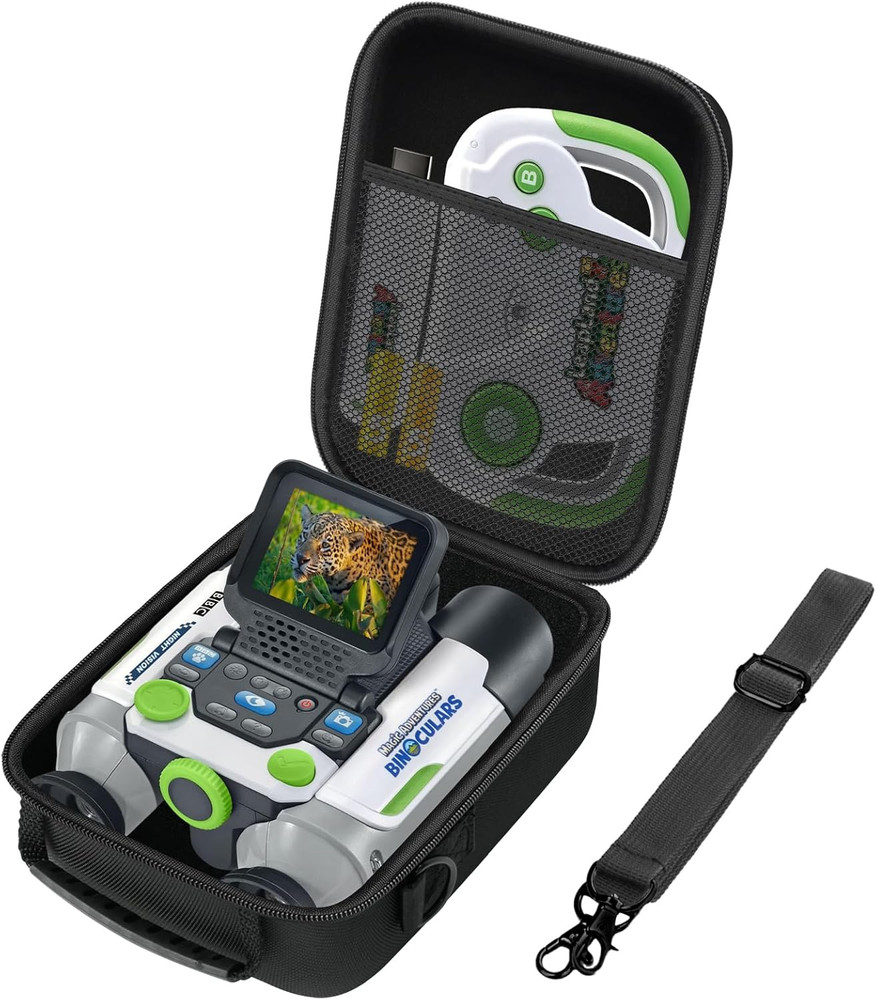 EVA Hard Case for Leapfrog Magic Adventures Binoculars, Binocular Storage Box wi