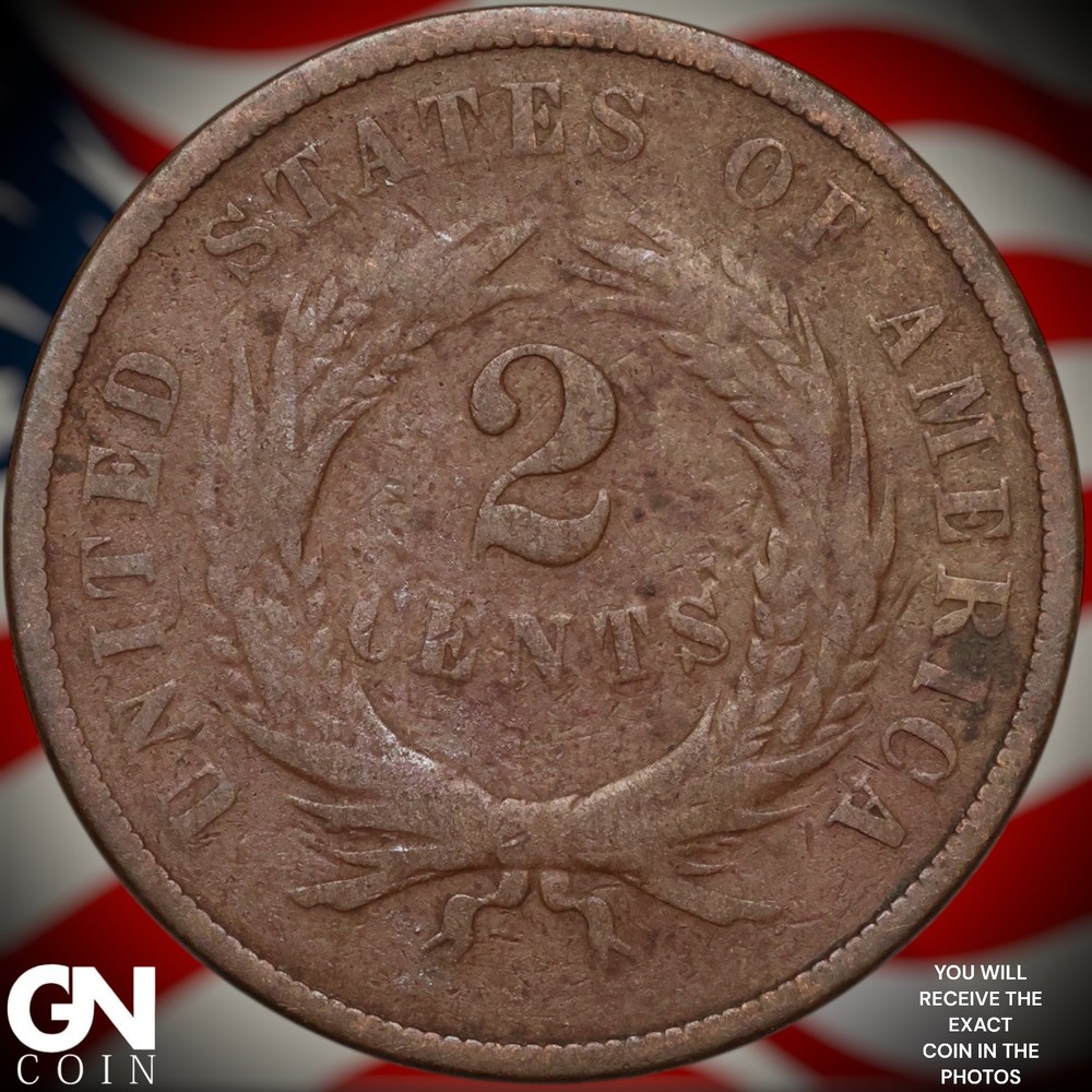 1868 2 Cent Piece B0593
