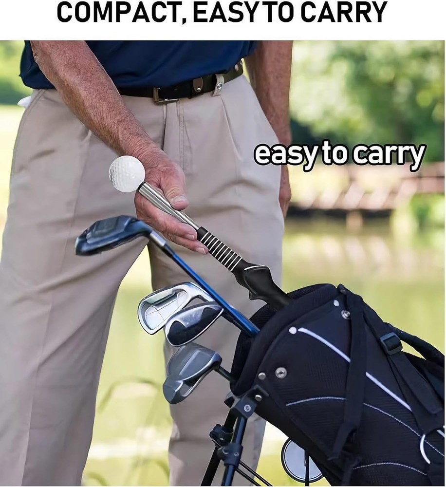 Retractable Golf Swing Training Aid Golf Swing Trainer Portable Grip Trainer US