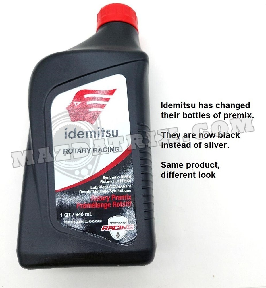 1 Quart Idemitsu Premix, (2) 16oz Bottles & 1 Funnel