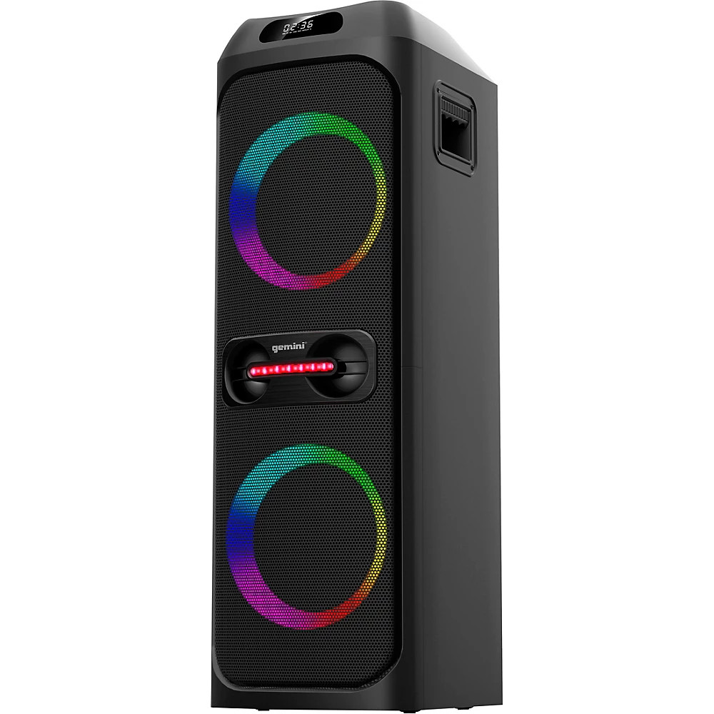 Gemini GHK-2800 Bluetooth Speaker System With LED Party Lighting