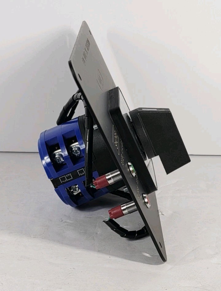 Efficient 120V Rotary Switch Panel with LED Indicators - Ideal for RVs & Boating