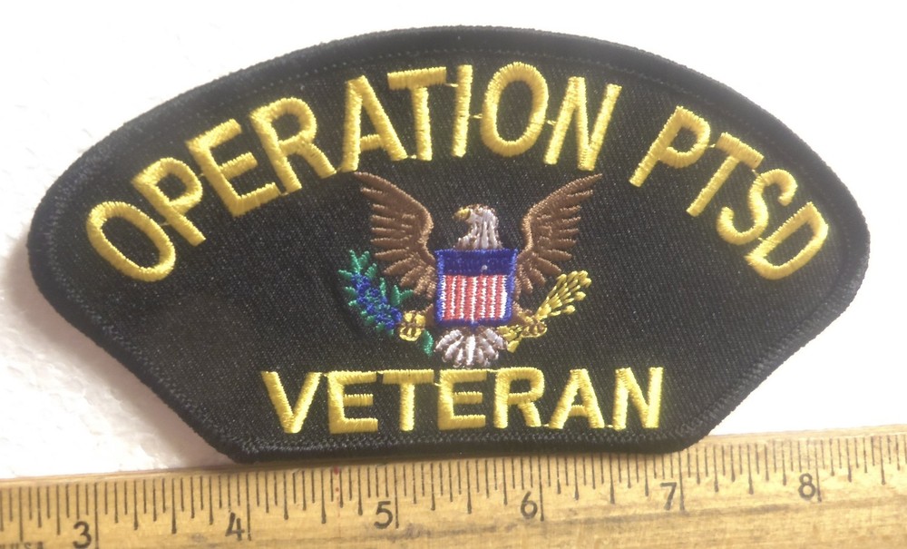 Operation PTSD - Veteran Embroidered Patch