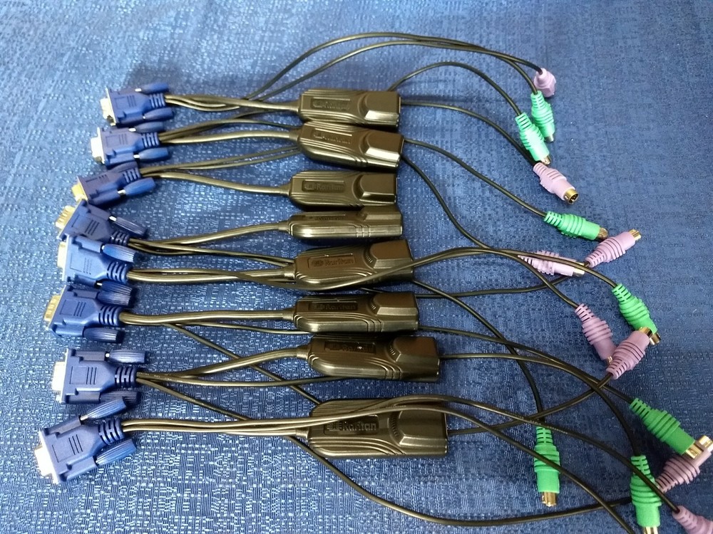 Lot of 8 Raritan DCIM-PS2 Computer Interface Modules
