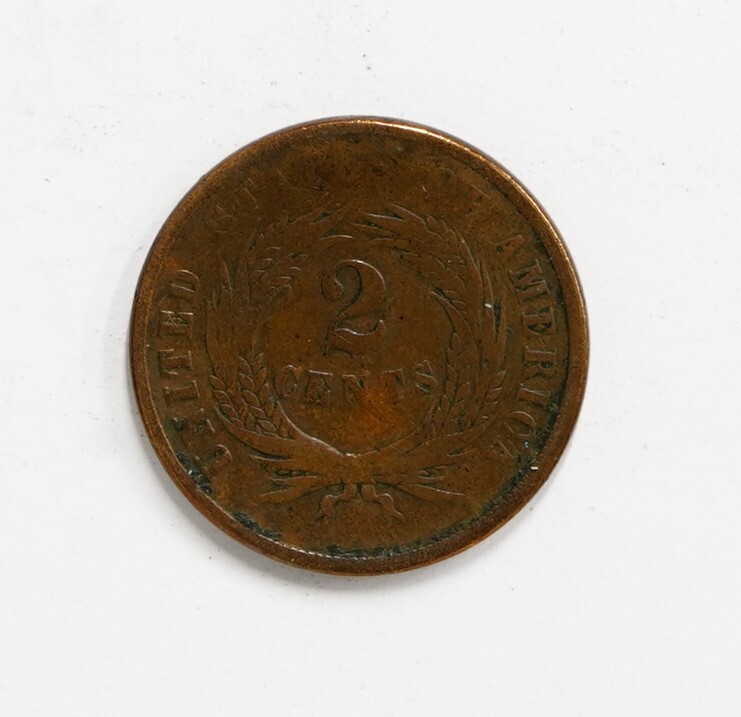 1864 Two Cent Piece