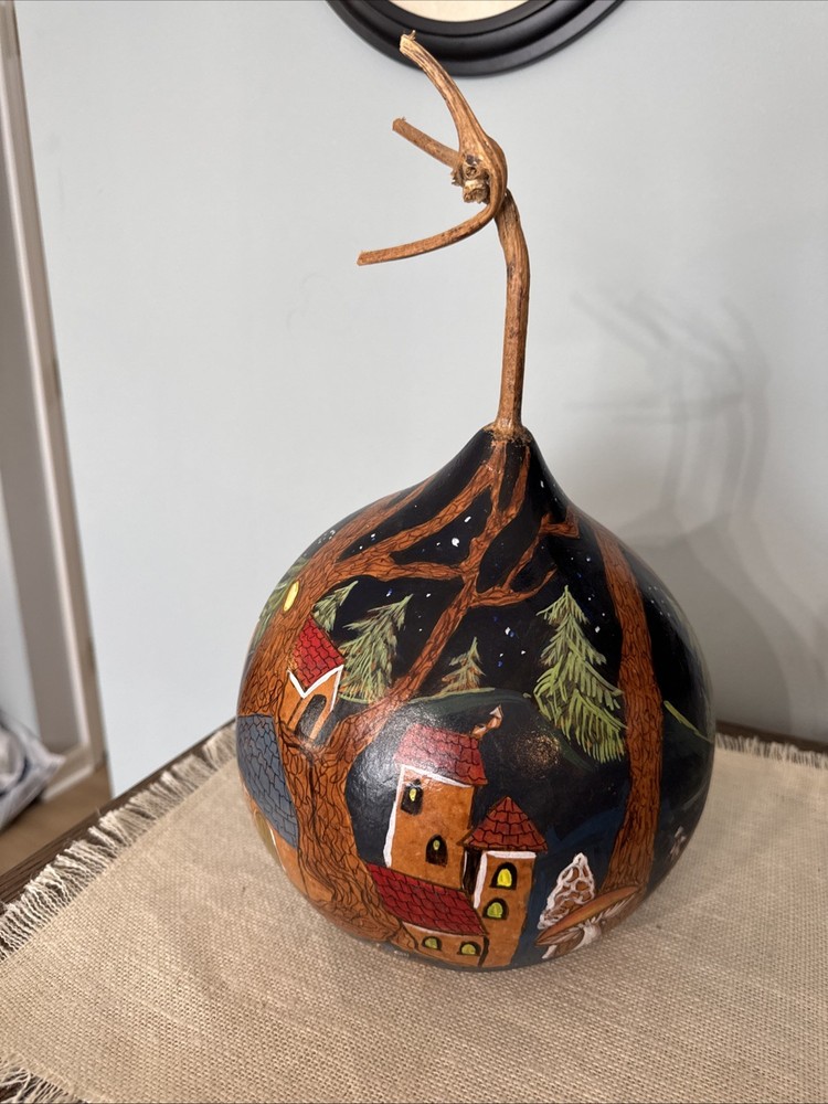 Handpainted Gourd