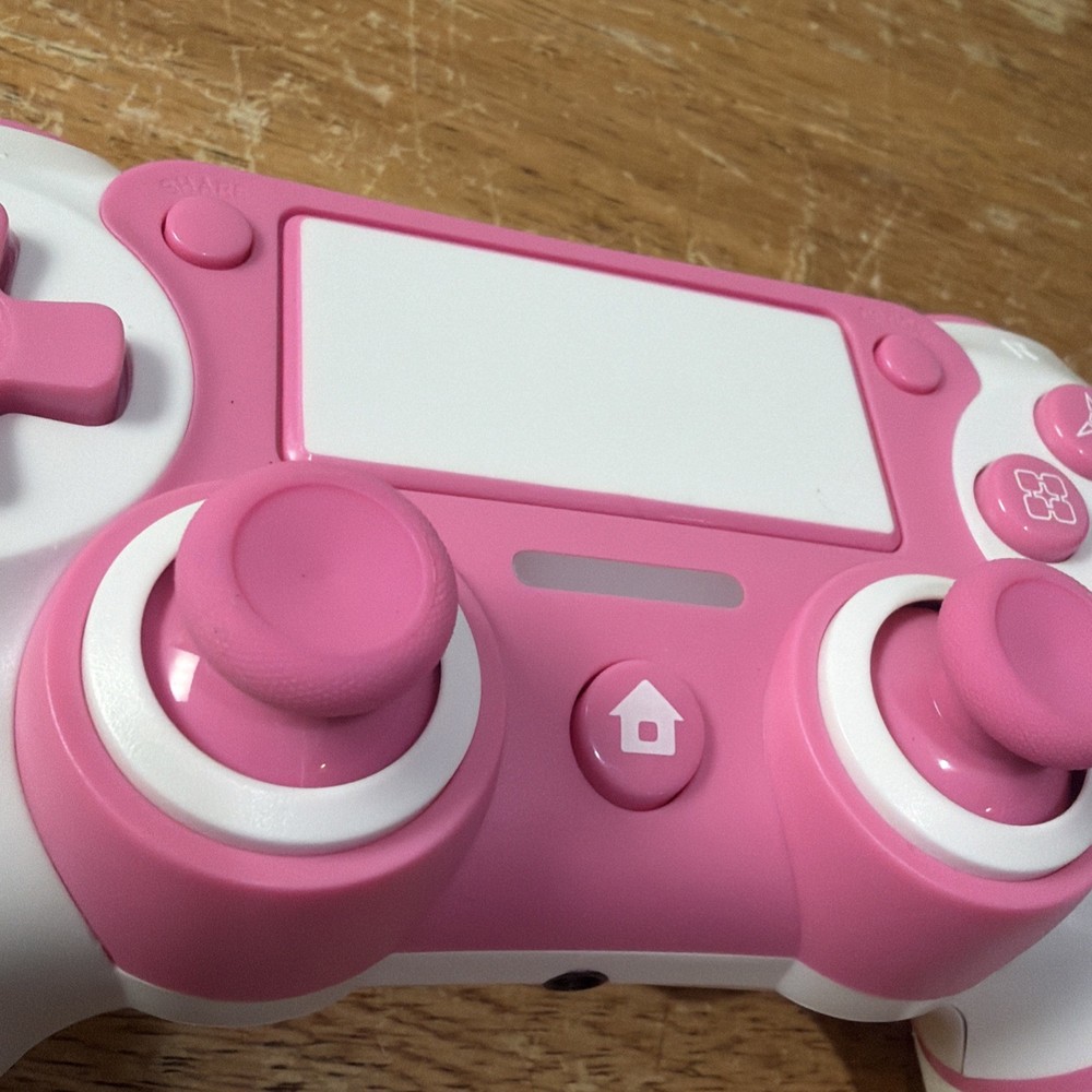 PS 4 charging dock dc 5V 2A with 2 controllers Pink And White