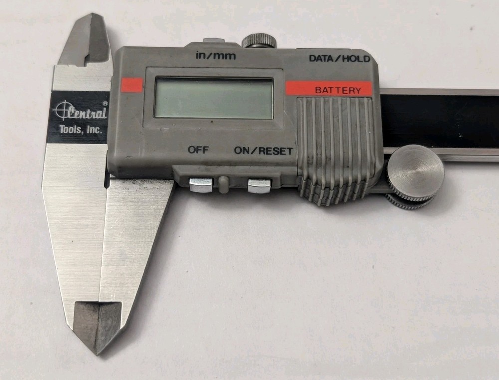 Central Tools Digital Caliper Tested Works Great