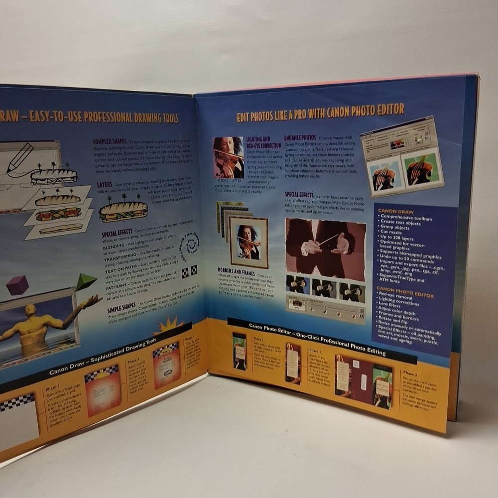 Canon Publishing Suite Software Photos Special Effects