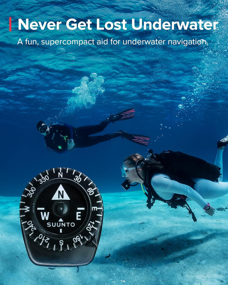 Multifunctional Compass, Northern Hemisphere, Compact Waterproof Navigation Coma