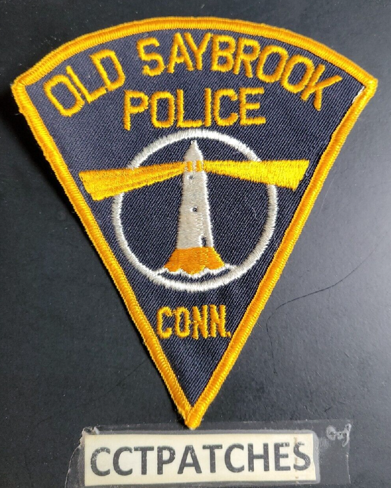 OLD SAYBROOK, CONNECTICUT POLICE SHOULDER PATCH CT