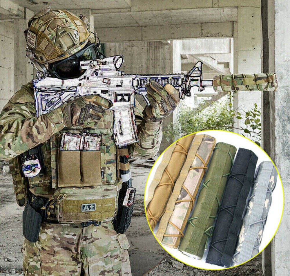 Tactical Silencers Protective Cover Silencers Protective Sleeve Suppressor Case