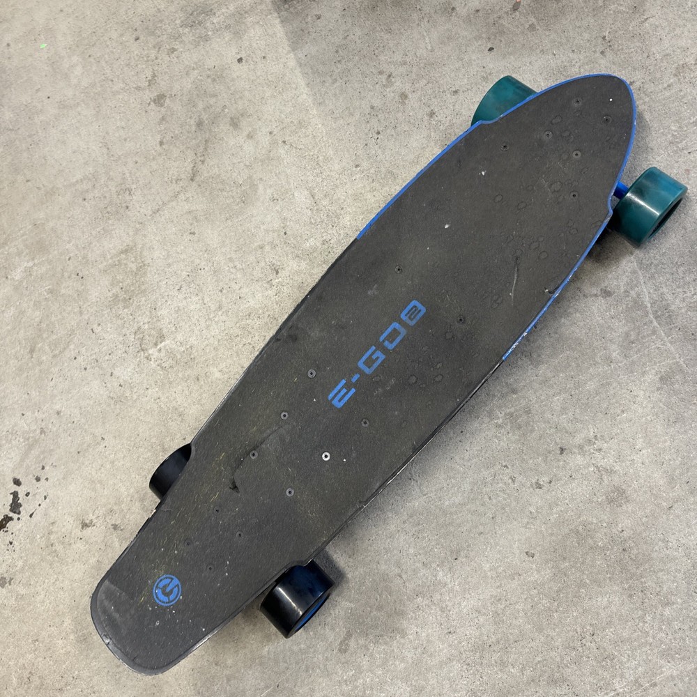 YUNEEC E-GO2 Electric Longboard BLUE ⚠️⚠️READ⚠️⚠️