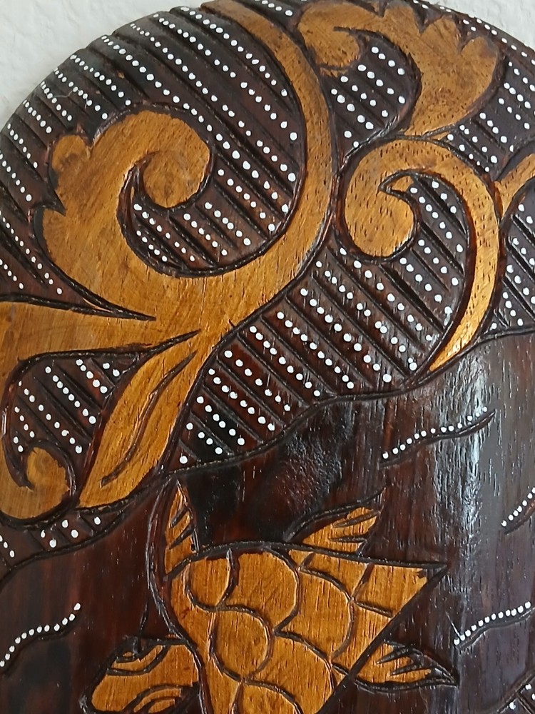 Handcrafted African Wall Art 19.75" Long