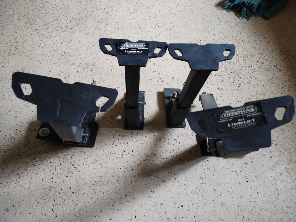 Torklift frame mounted tiedowns