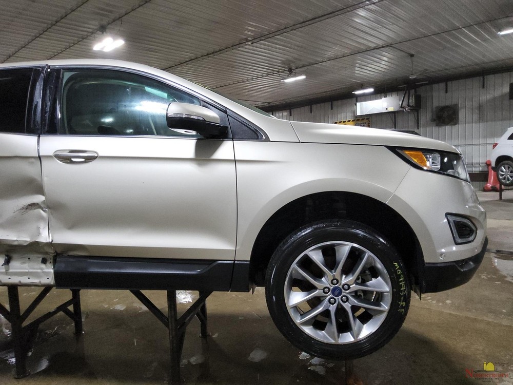 2017 Ford Edge Driver Front Headrest Only Tan Leather