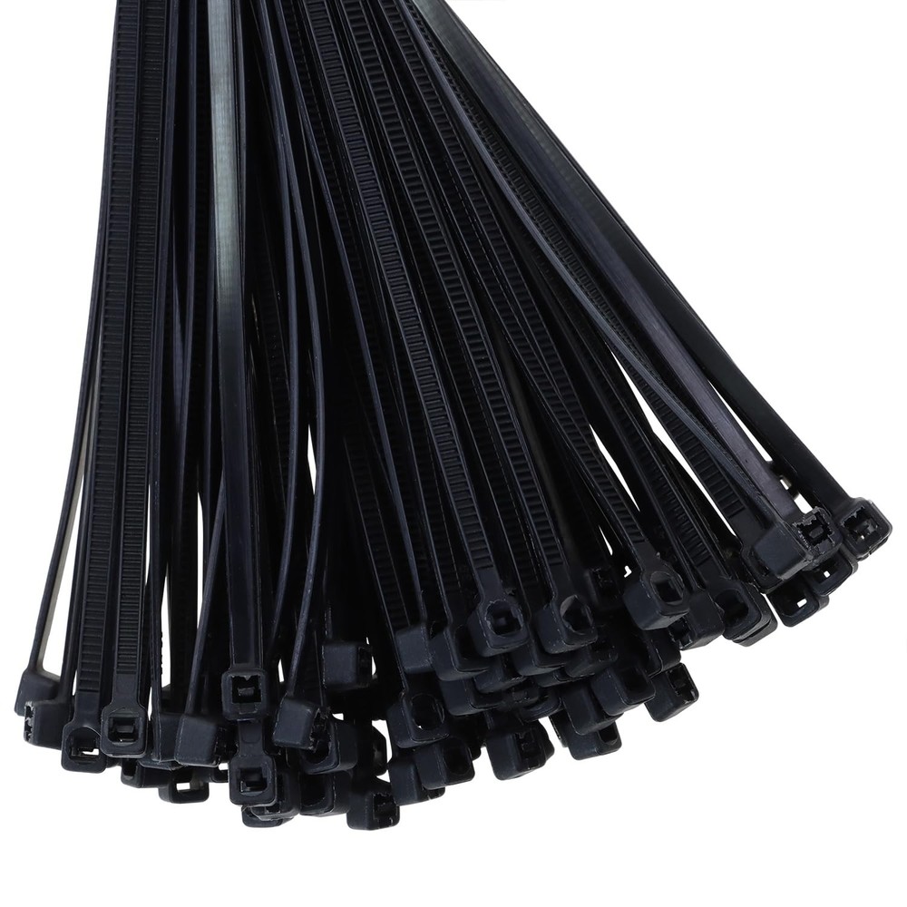 Mini Skater 4 Inch Multi-Color Multi-Purpose Nylon 4 inch, 200pcs Solid Black