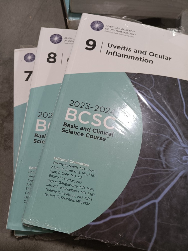 2023-2024 BCSC Basic & Clinical Ophthalmology Science Course Complete Print Set
