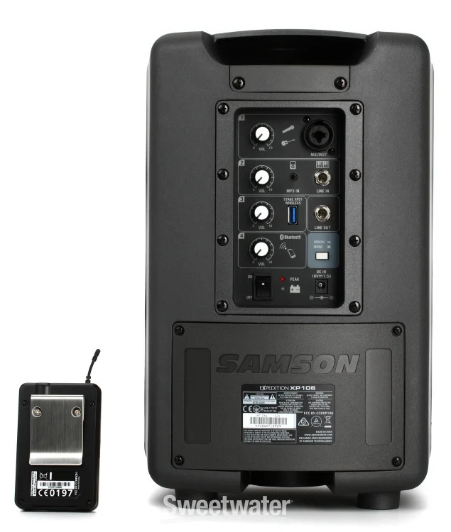 Samson Expedition XP106wDE Portable PA System
