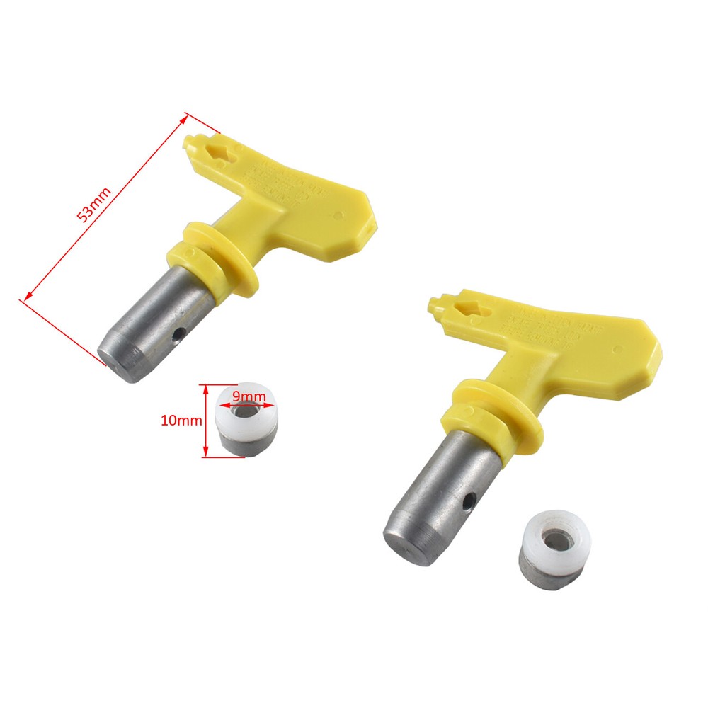 DUAL SPRAYER - SPRAY GUN EXTENSION POLE DOUBLE NOZZLE HEAD