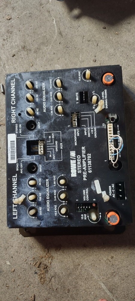 rowe starglo arcade jukebox pcb part #22