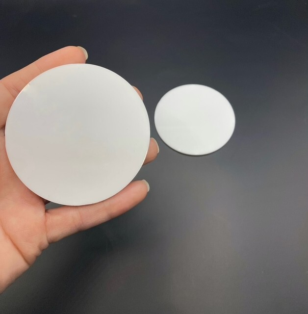 (10-Pack) Acrylic Plastic Circle Disc - 1/8" Thick - Opaque White - 3" Diameter