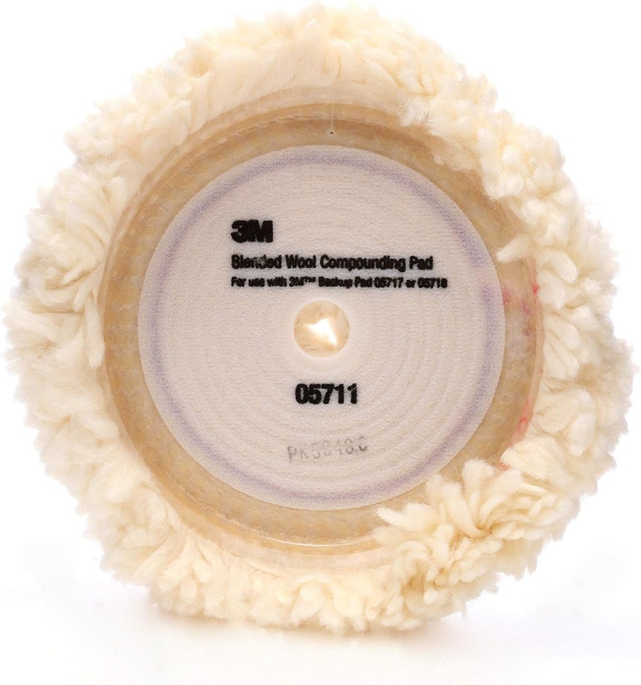 3M 05711 Hookit Plus Compounding Pad 9"