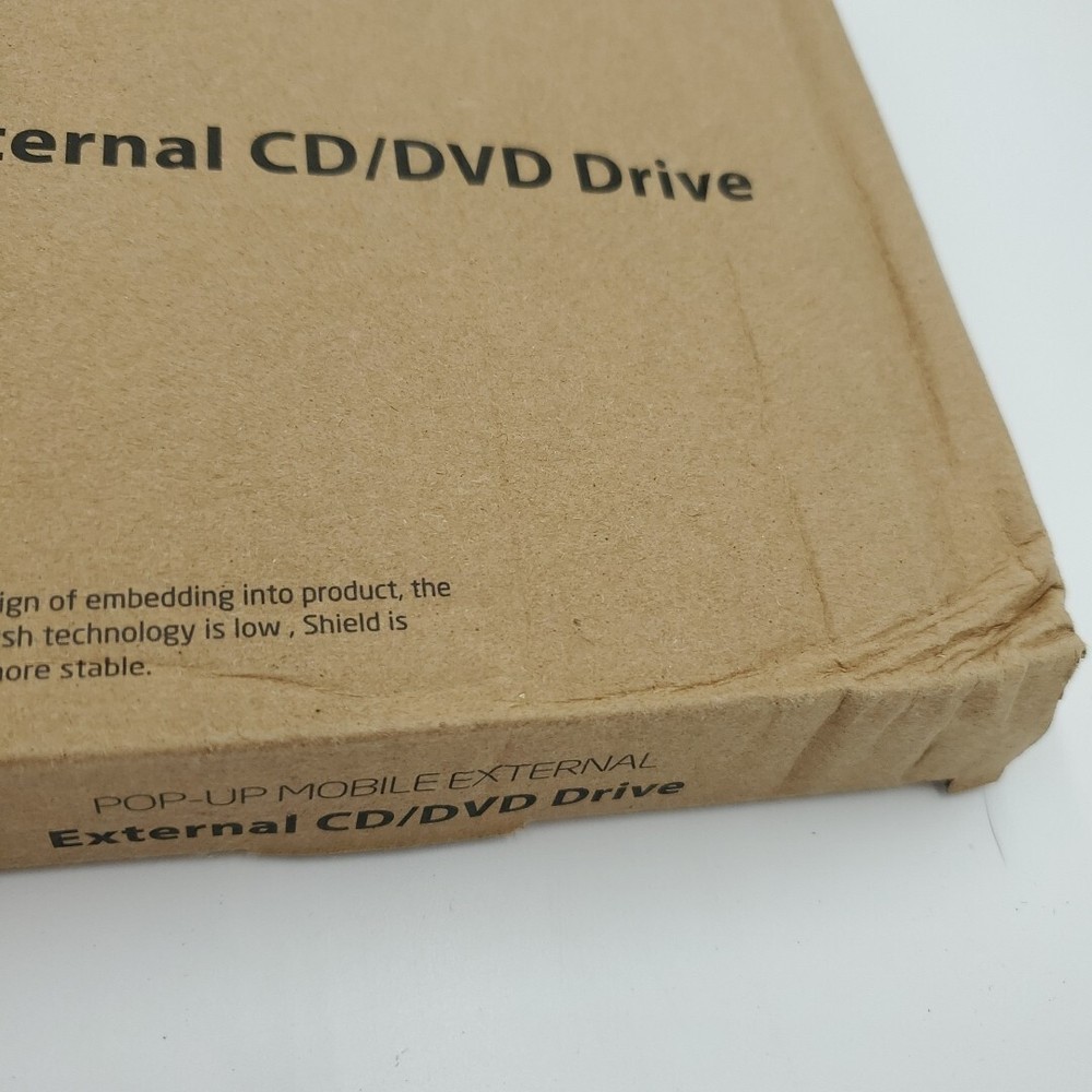 External DVD Drive USB 3.0 Pop-up Mobile CD/DVD New