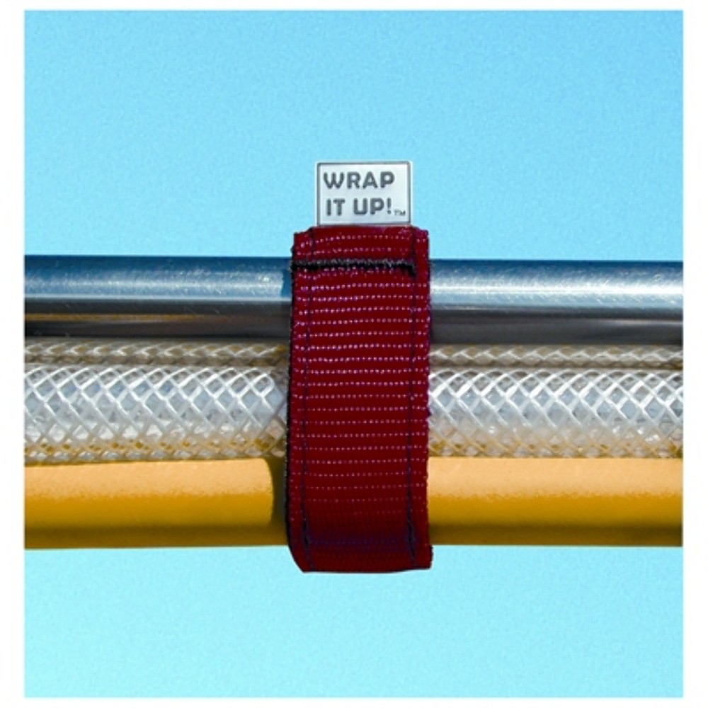 Kwik Tek WR-123BK Wrap It Up 3 Per Pack Black 12" Long Hook And Loop Wraps