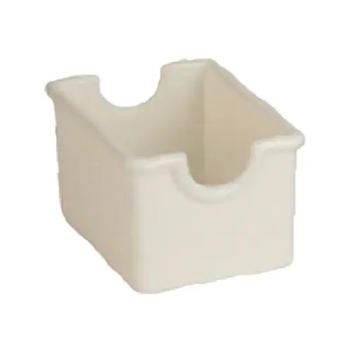 Thunder Group PLSP032WT White Plastic Sugar Packet Holder - 1 Doz