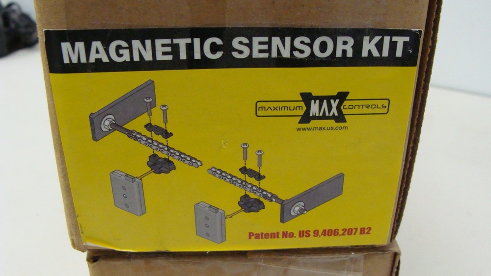 MAX MAXIMUM CONTROLS MAGNETIC SENSOR KIT FOR SLIDER SLIDE GATE NEW
