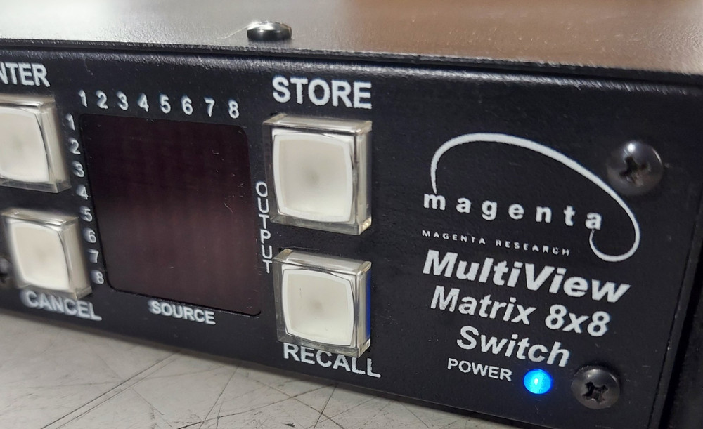 Magenta Multiview Matrix 8x8 Switch