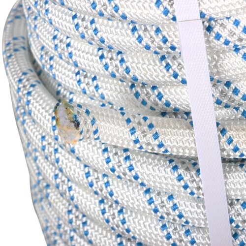 Double Braid Polyester Rope 3/4"x150' Arborist Bull Rope Pulling Rigging Line