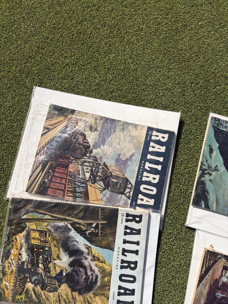 Railroad Magazines 1949 Full Set