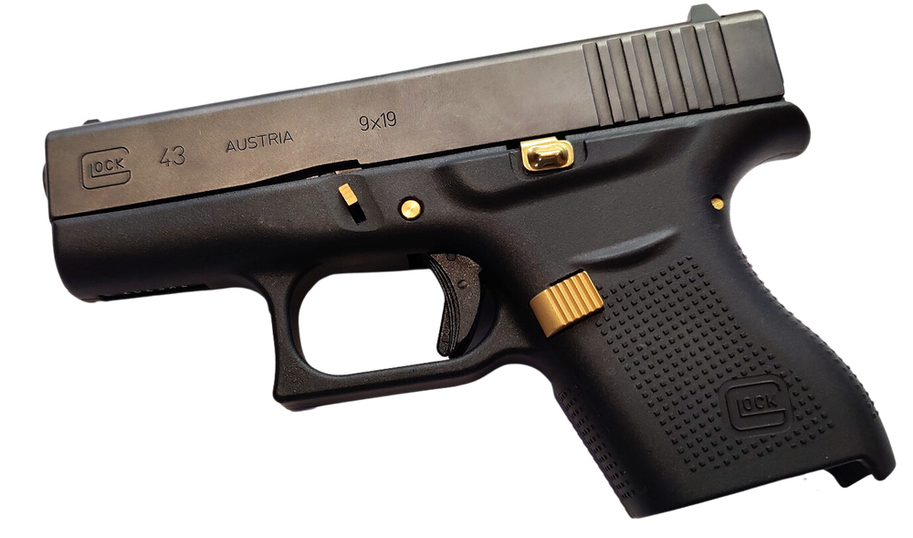 Ghost Slide Stop Release, Control Kit and Mag Release For Glock 42 43 43X 48